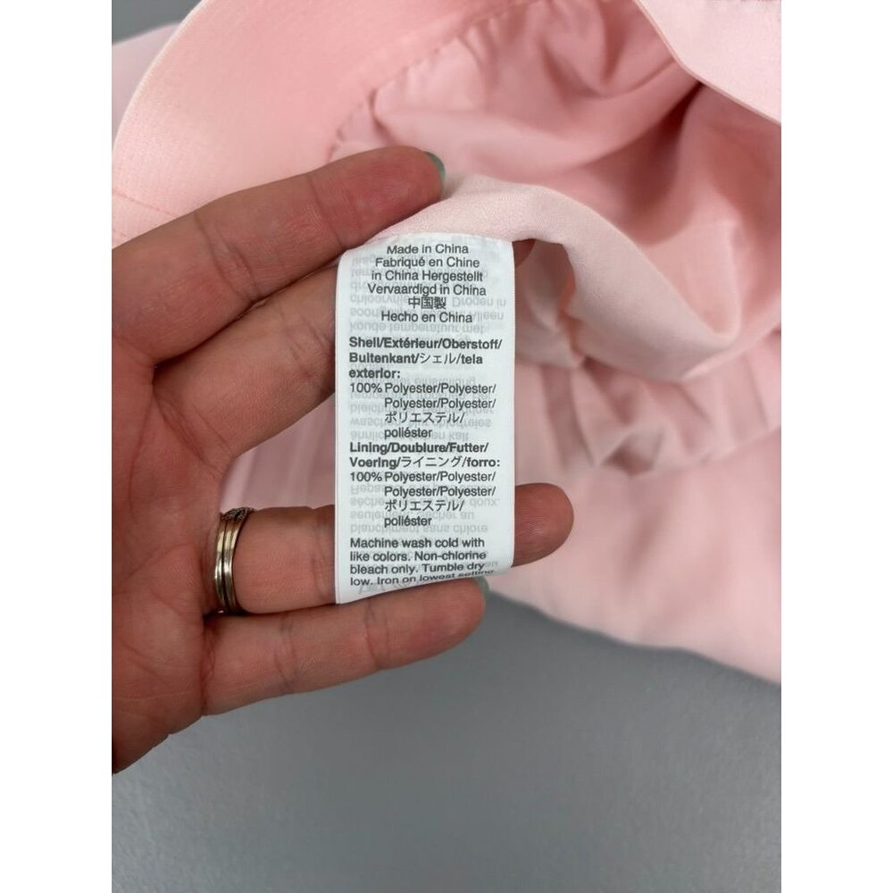 J. Crew women's‎ 2 light pink pleated pull on midi skirt romantic flowy whimsy - Picture 7 of 7